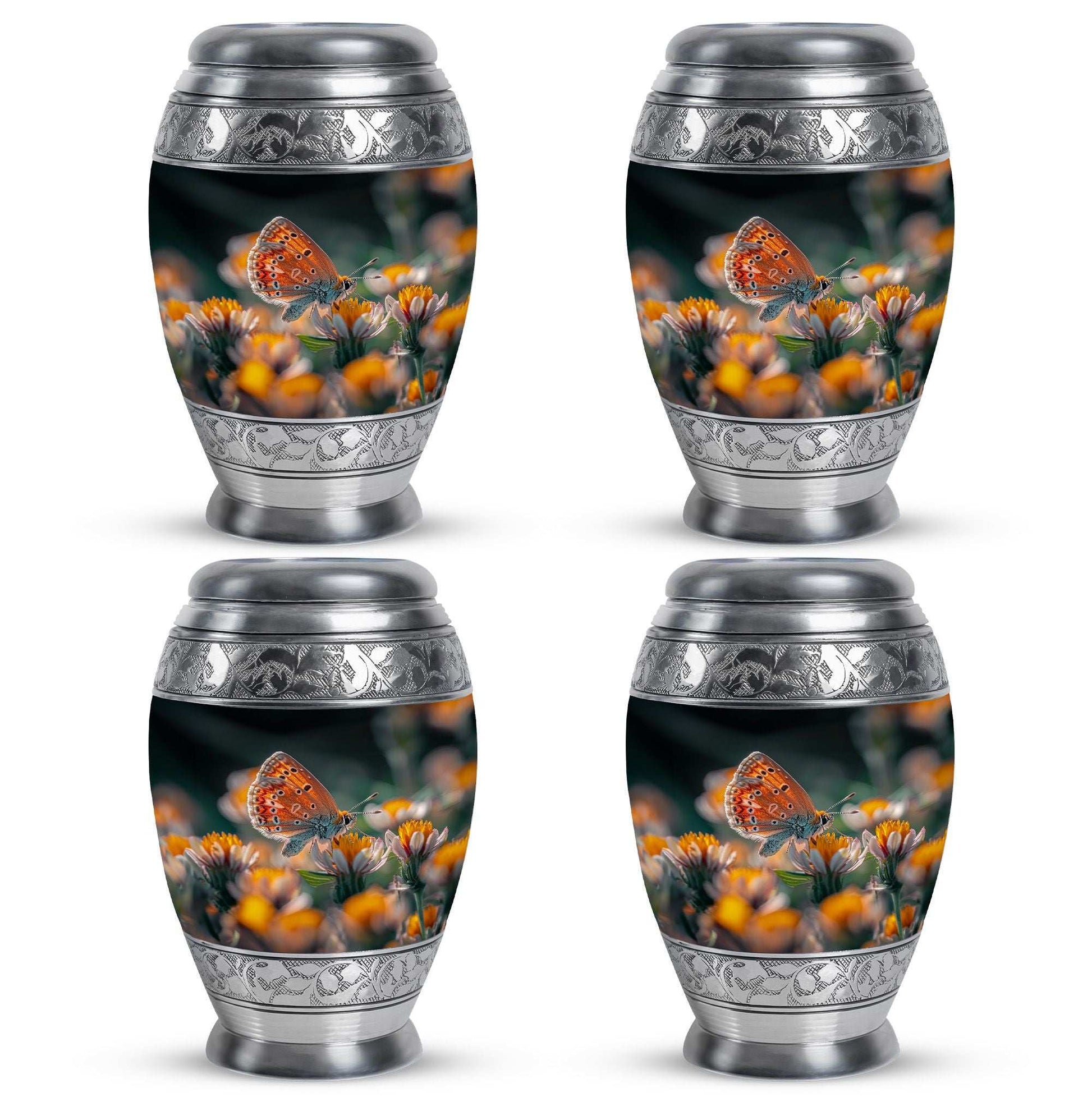 Butterfly Theme 3 Inch Keepsake Pack of 4