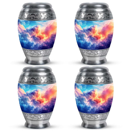 Clouds Theme 3 Inch Keepsake Pack of 4