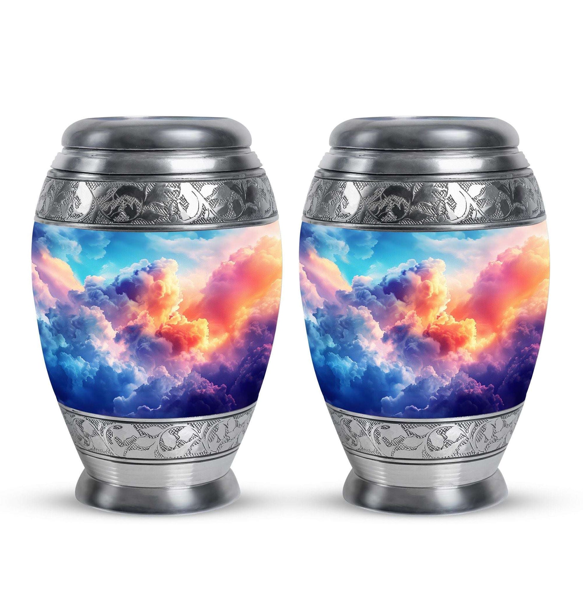 Clouds Theme 3 Inch Keepsake Pack of 2