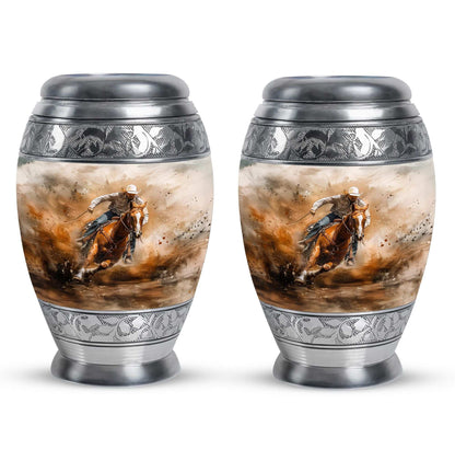 Cowboy Theme 3 Inch Keepsake Pack of 2