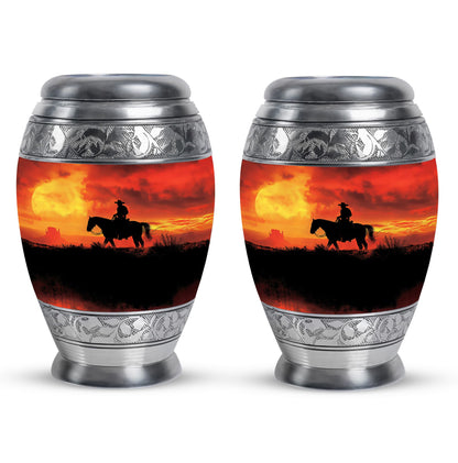 Cowboy Theme 3 Inch Keepsake Pack of 2