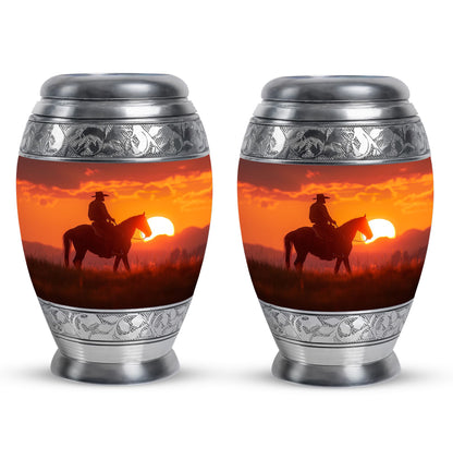 Cowboy Theme 3 Inch Keepsake Pack of 2