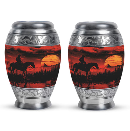 Cowboy Theme 3 Inch Keepsake Pack of 2