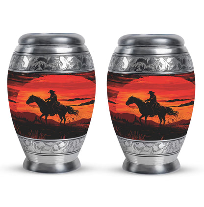 Cowboy Theme 3 Inch Keepsake Pack of 4