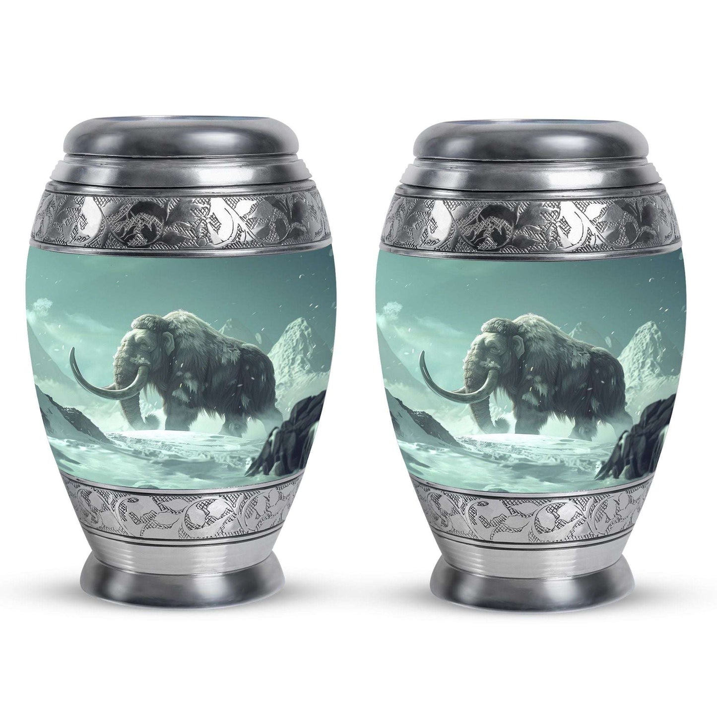 Mamoth Theme 3 Inch Keepsake Pack of 2