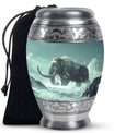 Mamoth Theme Large Urn 10 Inch
