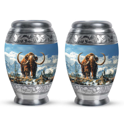 Mamoth Theme 3 Inch Keepsake Pack of 2