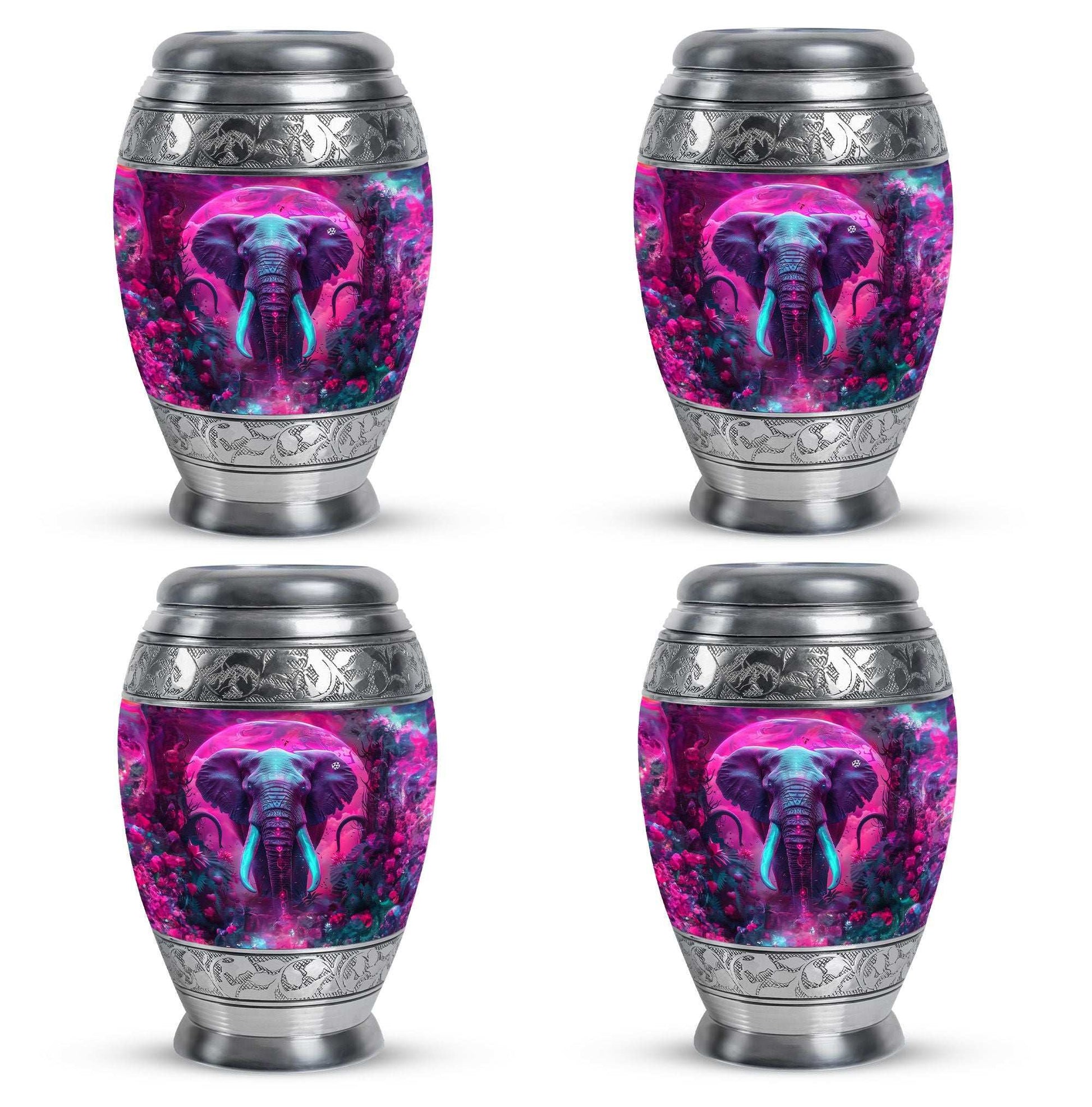 Mamoth Theme 3 Inch Keepsake Pack of 4