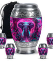 Mamoth Theme Large Urn With 4 Keepsake Urn
