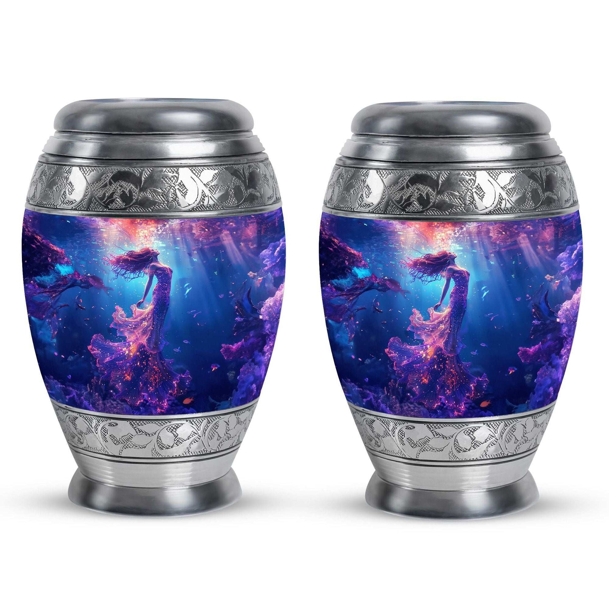 Mermaid Theme 3 Inch Keepsake Pack of 2