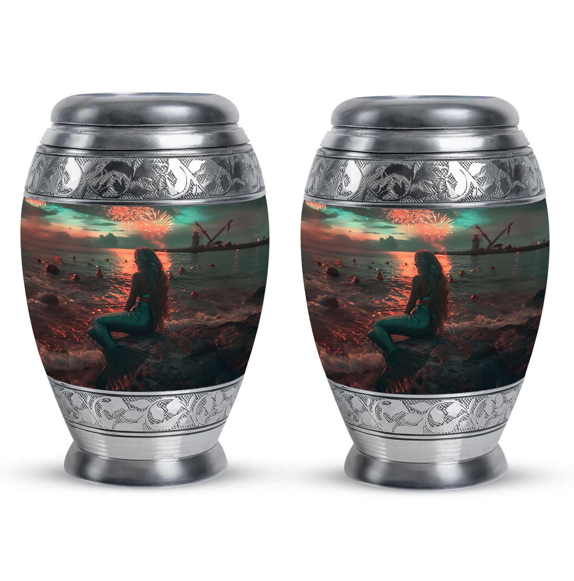 Mermaid Theme 3 Inch Keepsake Pack of 2