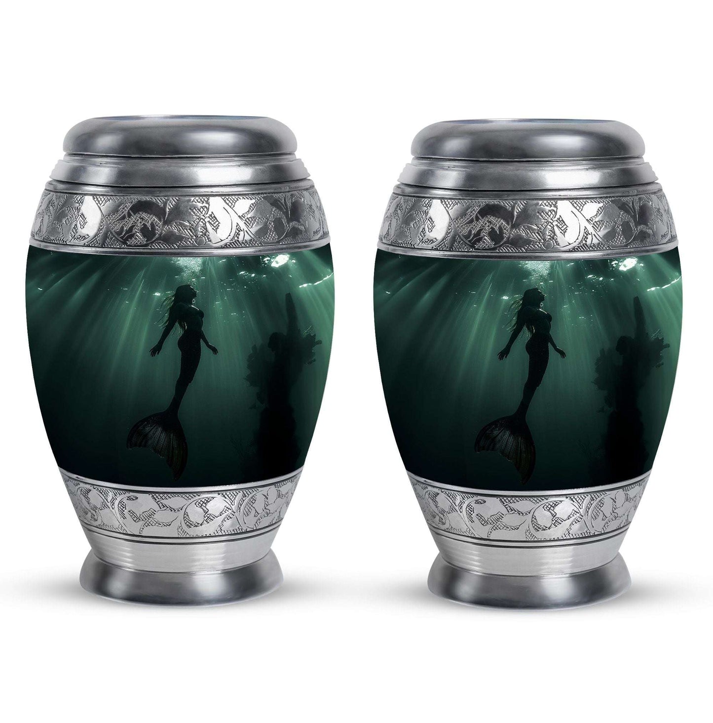Mermaid Theme 3 Inch Keepsake Pack of 2