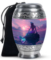 Mermaid Theme Large Urn 10 Inch