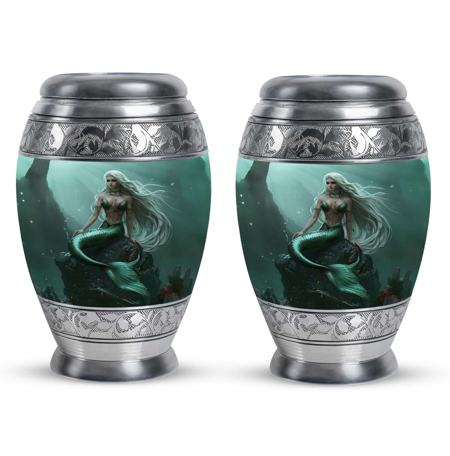 Mermaid Theme 3 Inch Keepsake Pack of 2