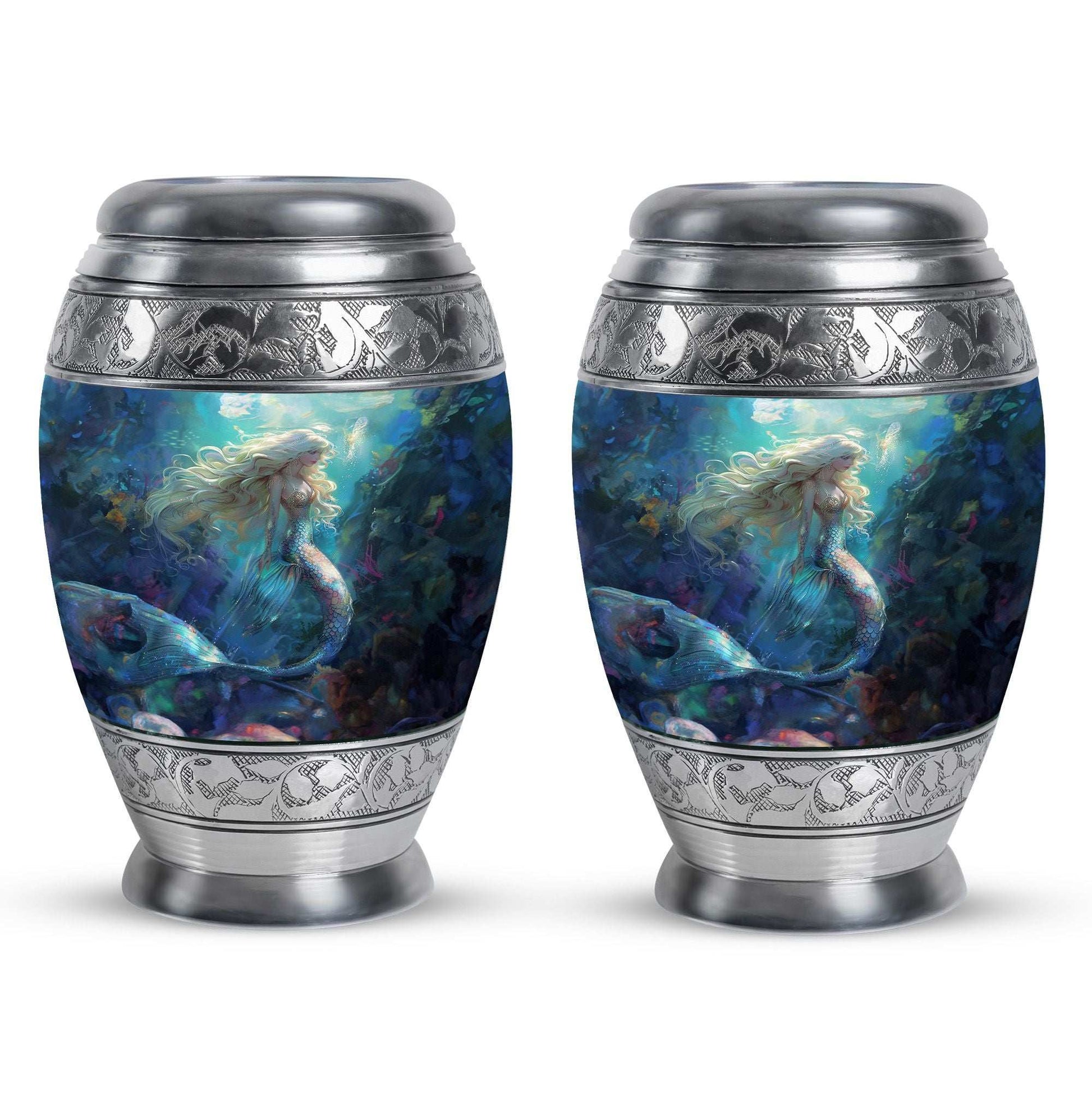 Mermaid Theme 3 Inch Keepsake Pack of 2