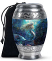 Mermaid Theme Large Urn 10 Inch