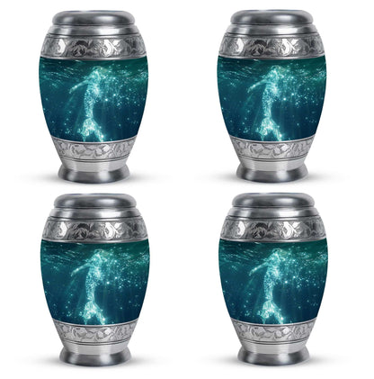 Mermaid Theme 3 Inch Keepsake Pack of 4
