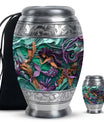 Mermaid Theme Large Urn With 1 Keepsake Urn