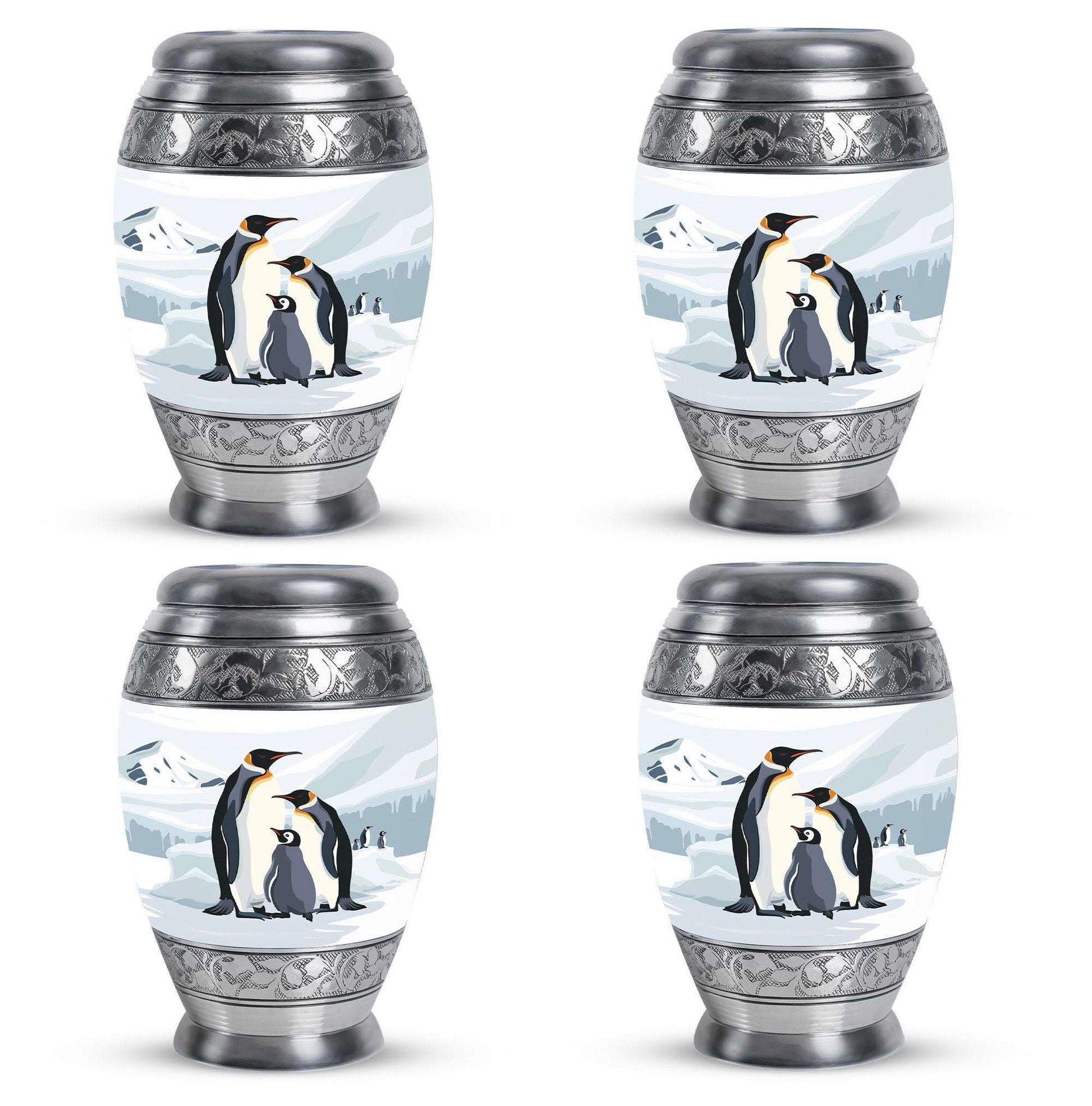 Penguin Theme 3 Inch Keepsake Pack of 4