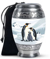 Penguin Theme Large Urn 10 Inch