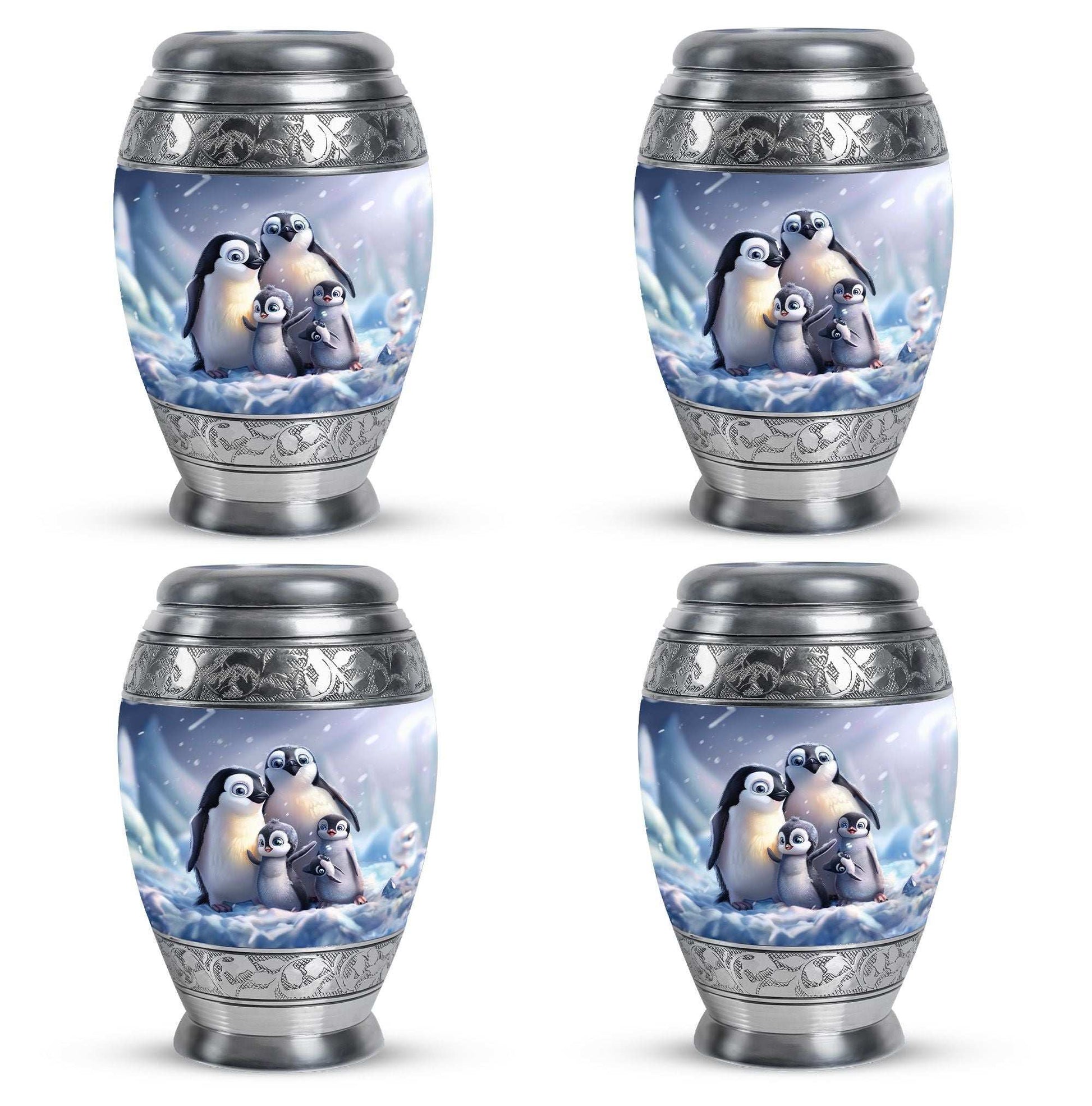Penguin Theme 3 Inch Keepsake Pack of 4