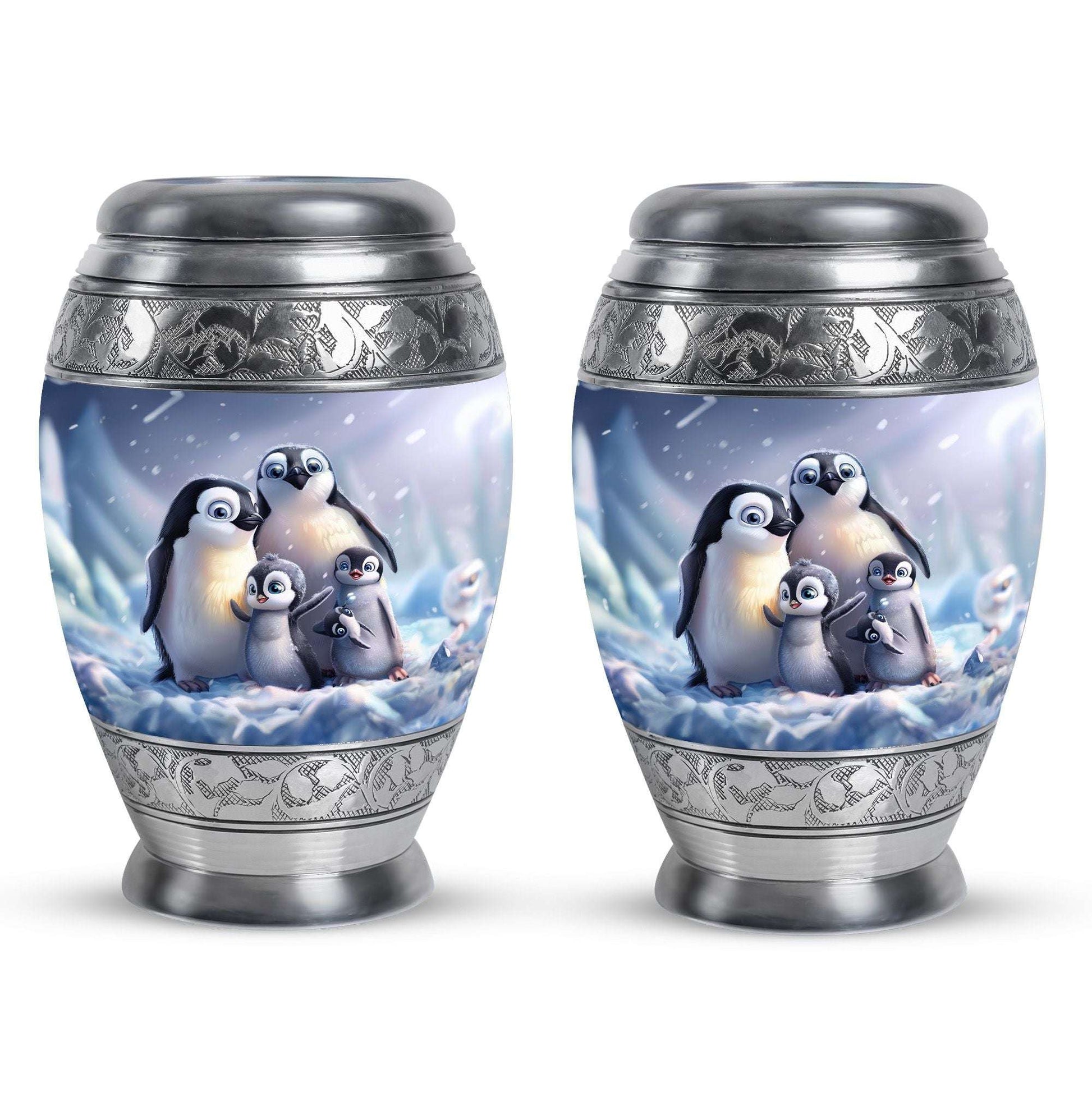 Penguin Theme 3 Inch Keepsake Pack of 2