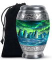 Penguin Theme Large Urn 10 Inch