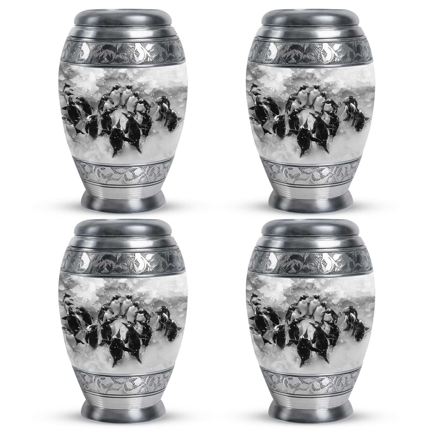 Penguin Theme 3 Inch Keepsake Pack of 4