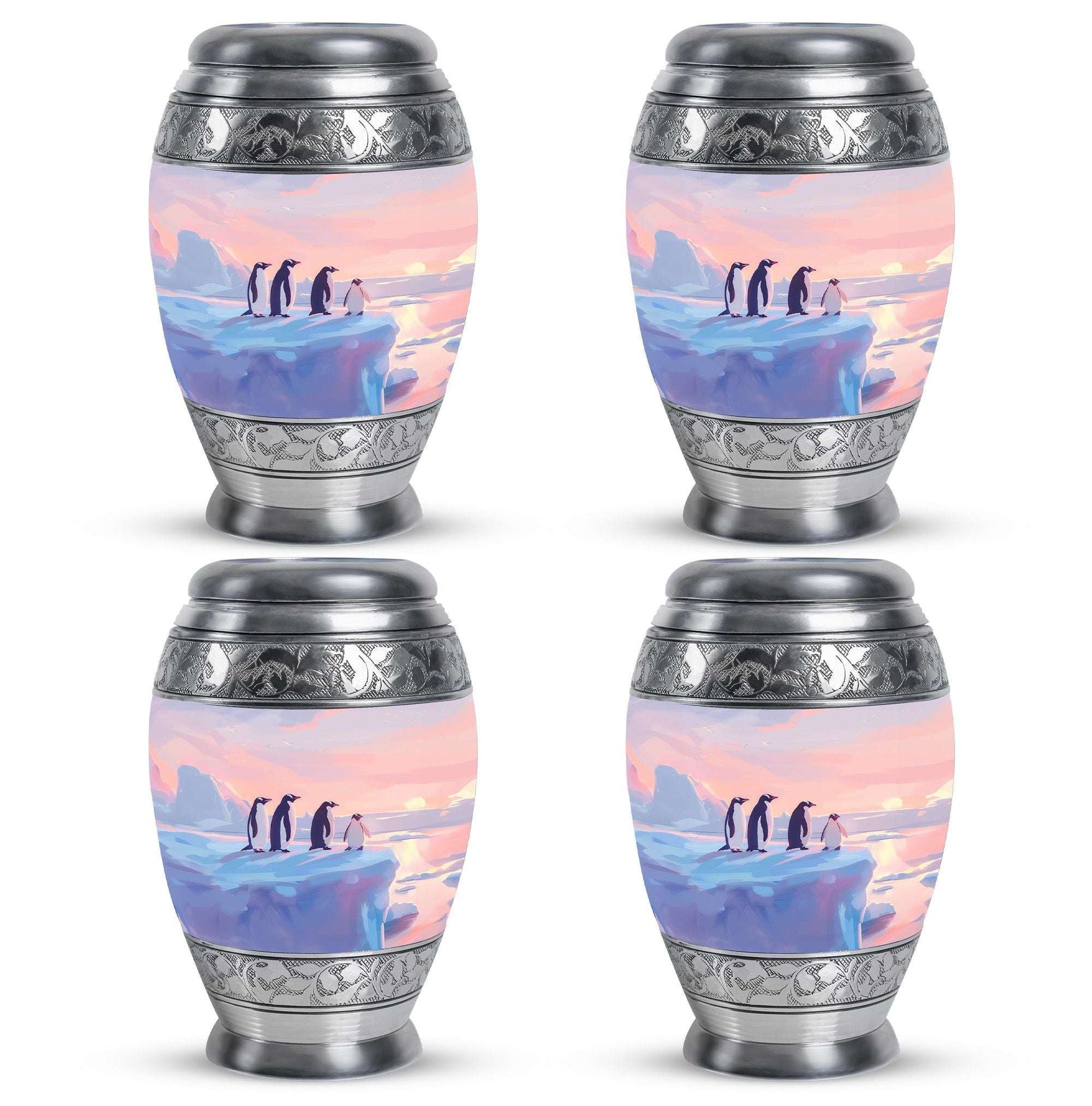 Penguin Theme 3 Inch Keepsake Pack of 4