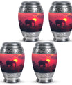 Elephant Theme 3 Inch Keepsake Pack of 4