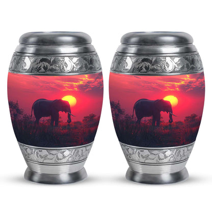 Elephant Theme 3 Inch Keepsake Pack of 2