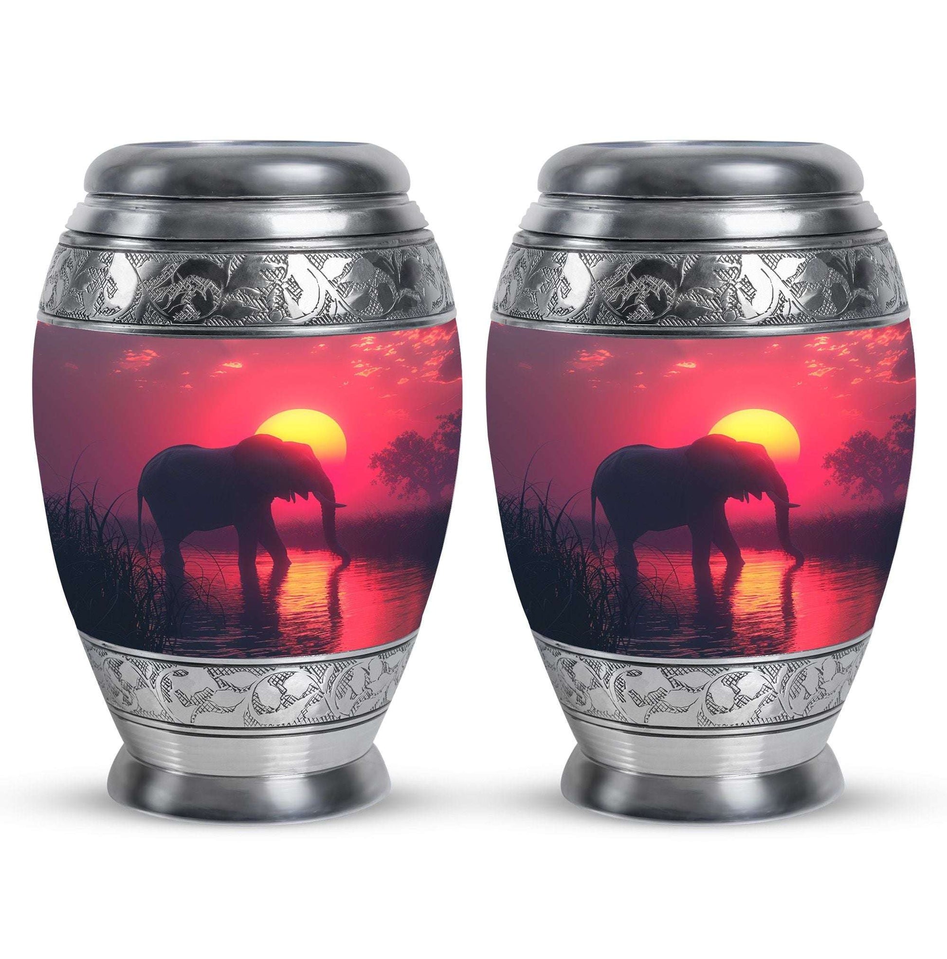 Elephant Theme 3 Inch Keepsake Pack of 2