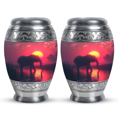 Elephant Theme 3 Inch Keepsake Pack of 2
