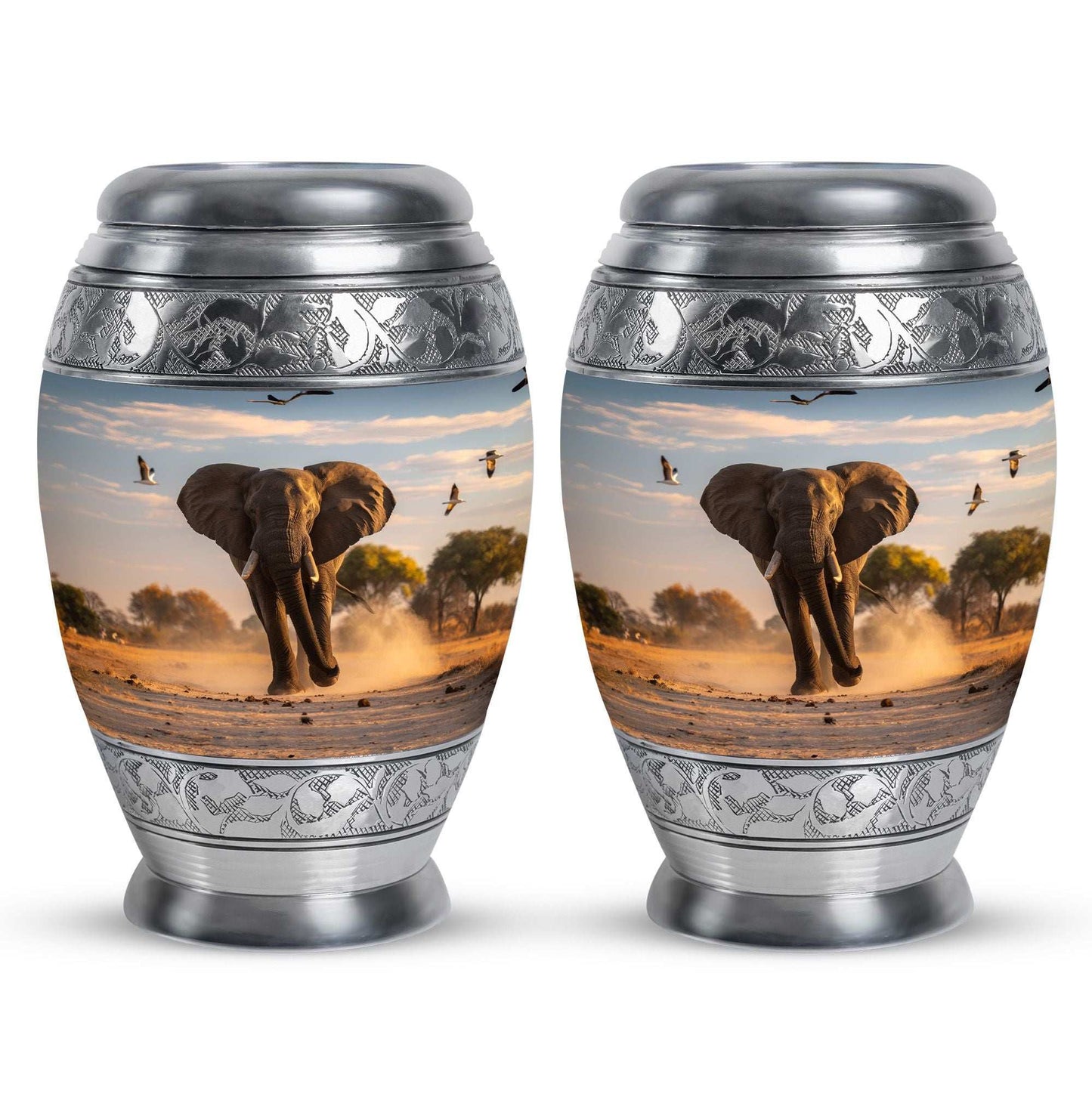 Elephant Theme 3 Inch Keepsake Pack of 2