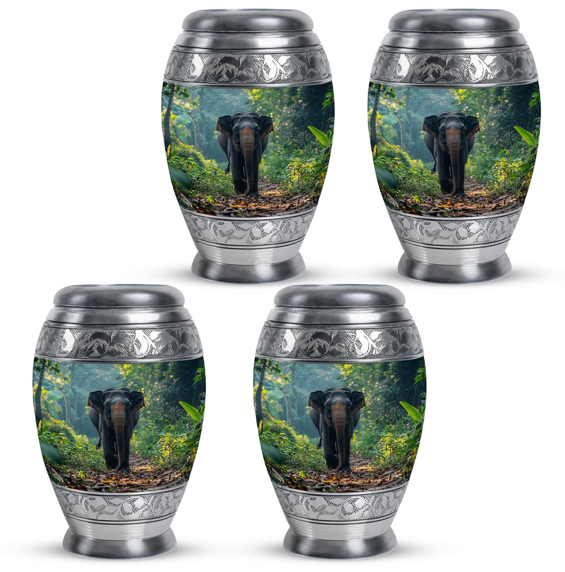 Elephant Theme 3 Inch Keepsake Pack of 4