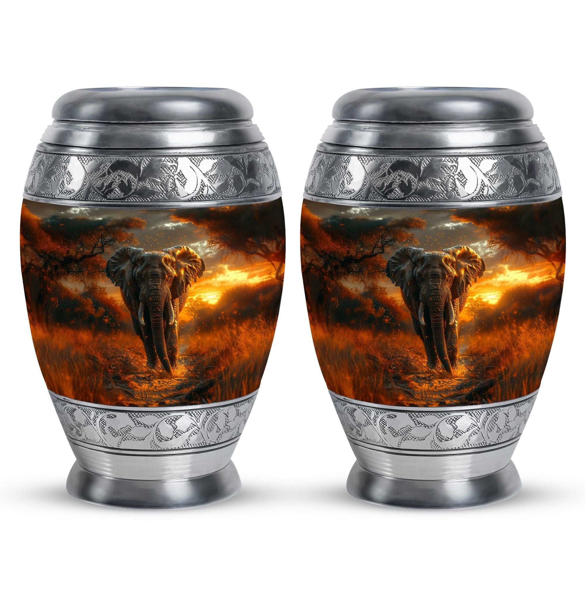 Elephant Theme 3 Inch Keepsake Pack of 2