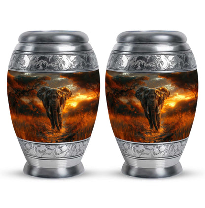 Elephant Theme 3 Inch Keepsake Pack of 2