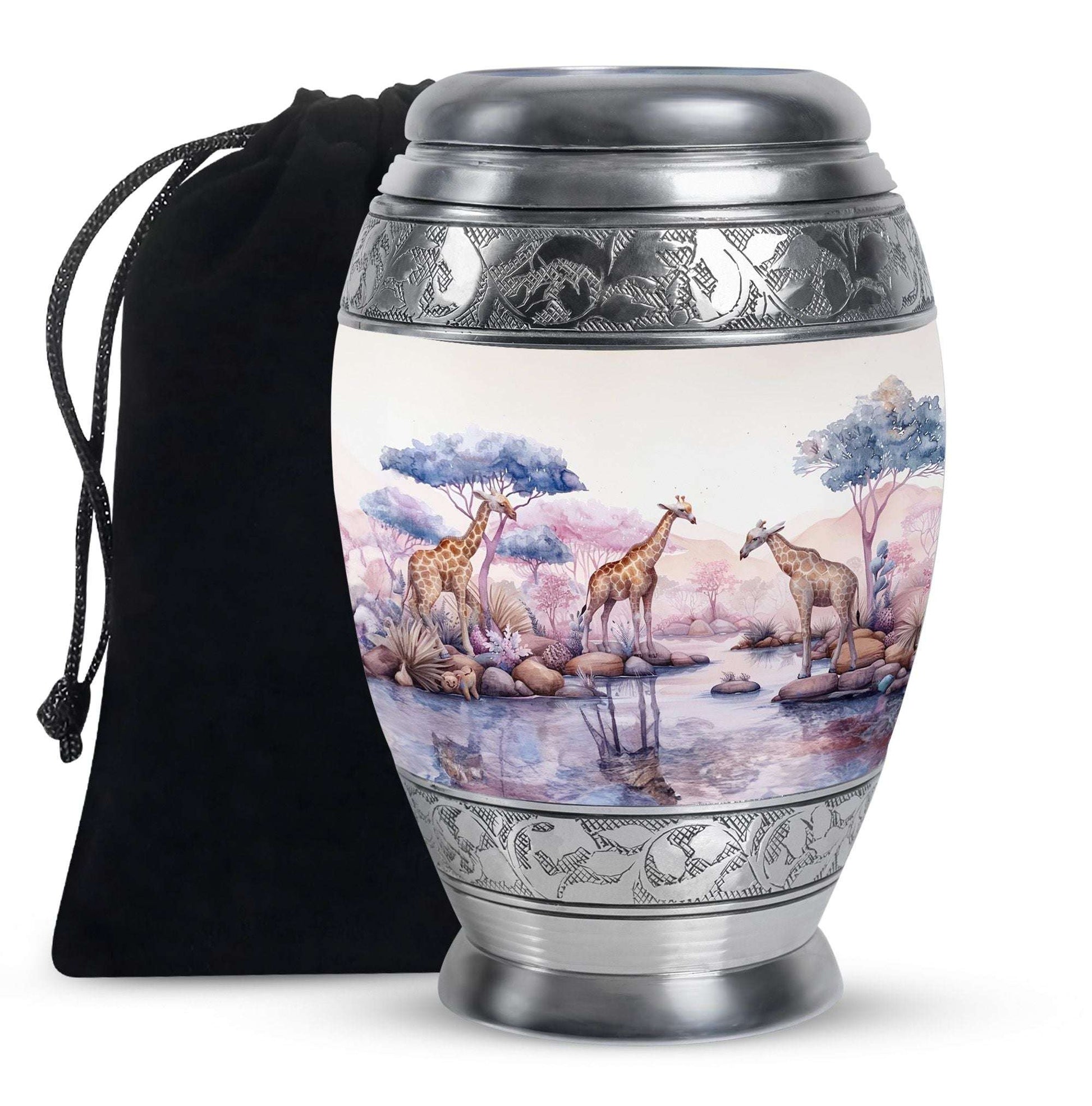Giraffe Adult Cremation Urn for Human Ashes Large - Ashes Keepsake Women
