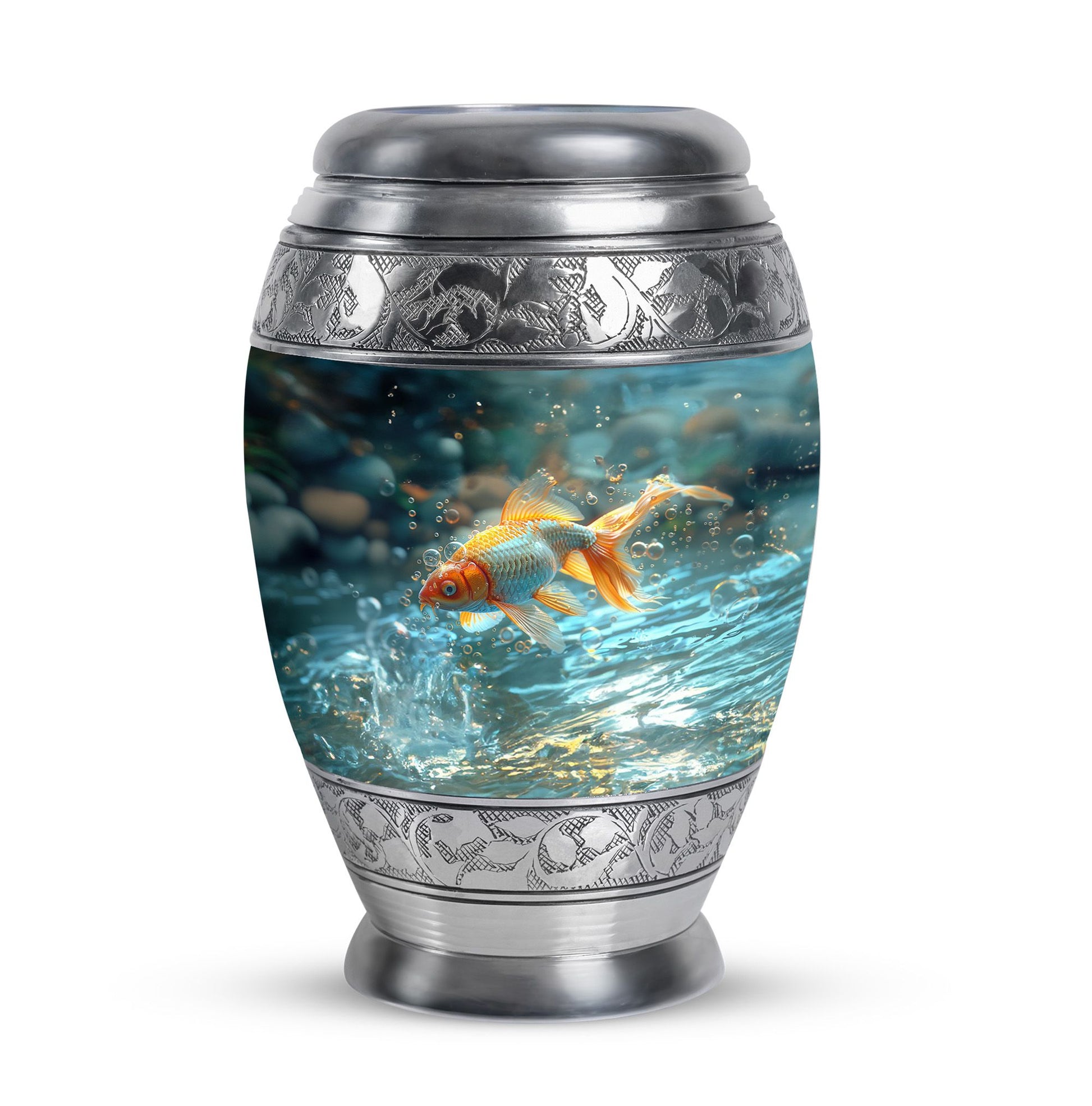 Gold Fish Theme 3 Inch Keepsake