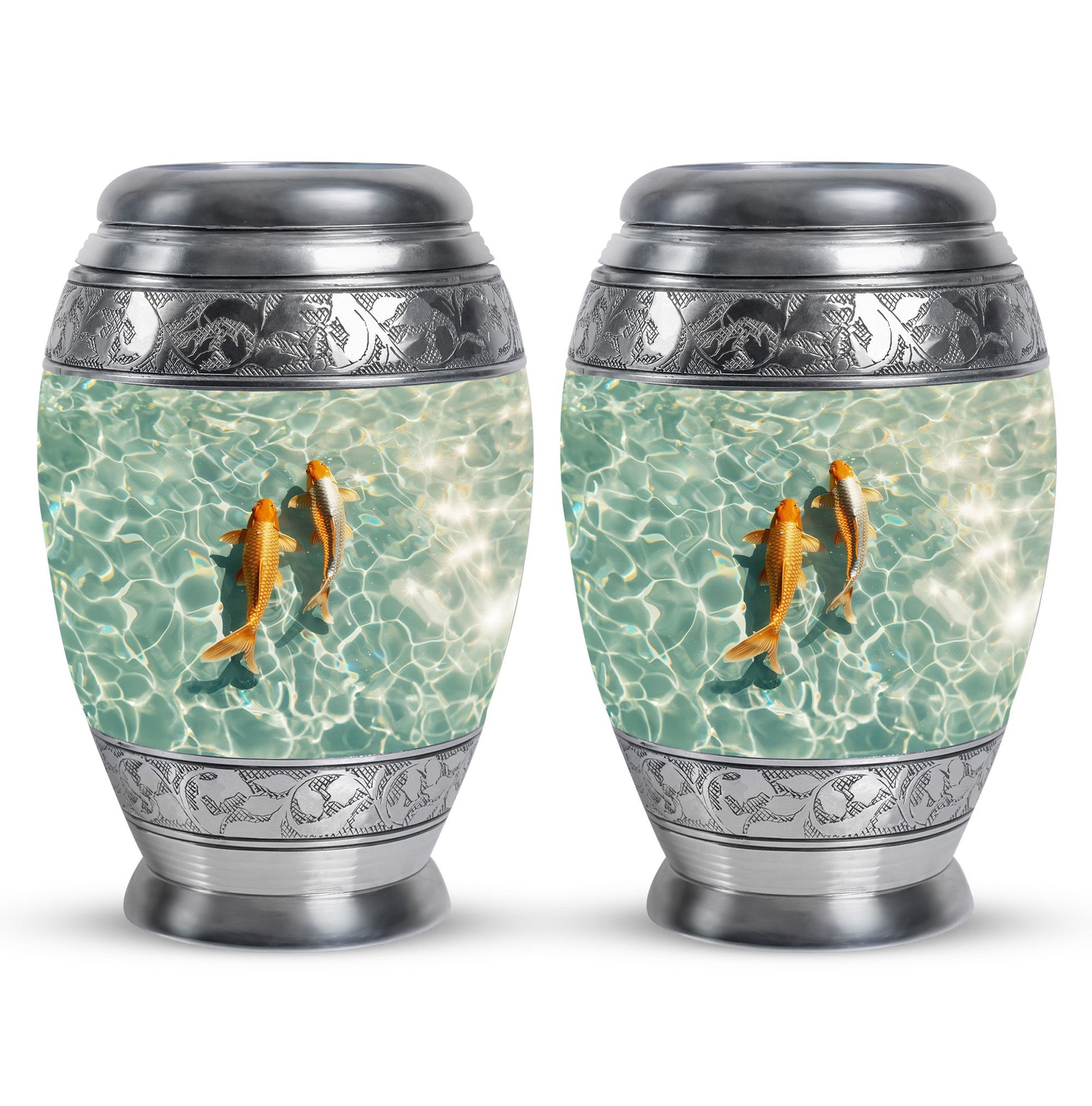 Gold Fish Theme 3 Inch Keepsake Pack of 2