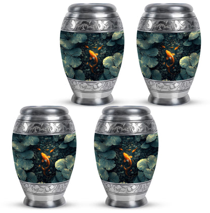 Gold Fish Theme 3 Inch Keepsake Pack of 4