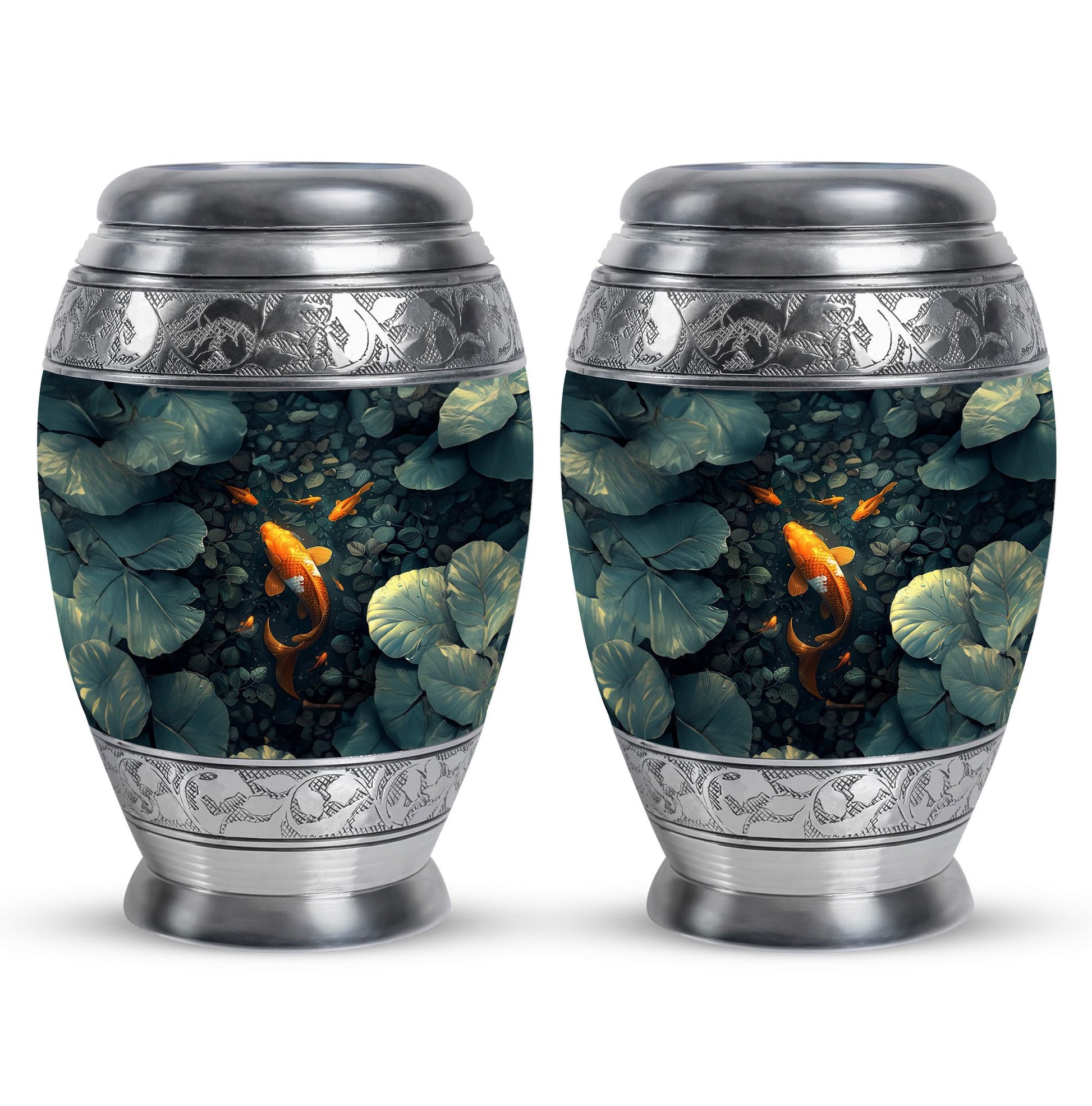 Gold Fish Theme 3 Inch Keepsake Pack of 2