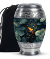 Gold Fish Theme Large Urn 10 Inch