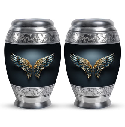 Wings Blue Theme 3 Inch Keepsake Pack of 2