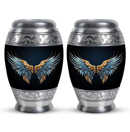 Wings Blue Theme 3 Inch Keepsake Pack of 2