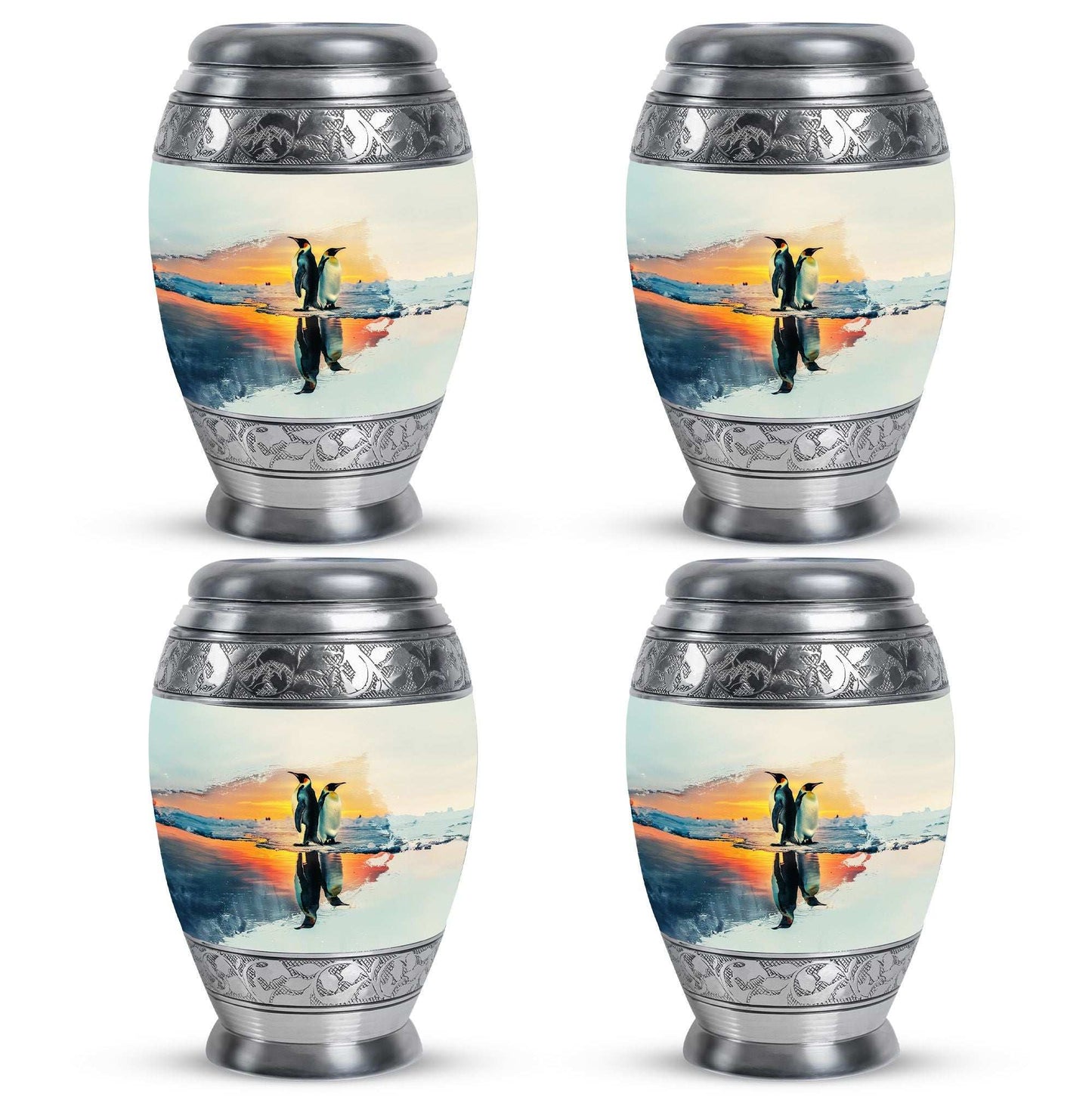Penguin Theme 3 Inch Keepsake Pack of 4