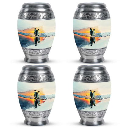 Penguin Theme 3 Inch Keepsake Pack of 4