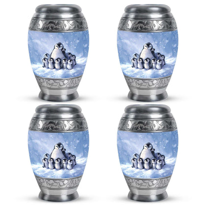Penguin Theme 3 Inch Keepsake Pack of 4