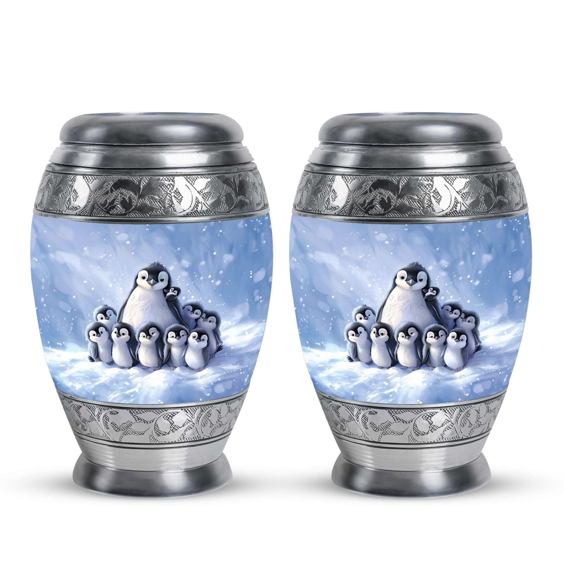 Penguin Theme 3 Inch Keepsake Pack of 2