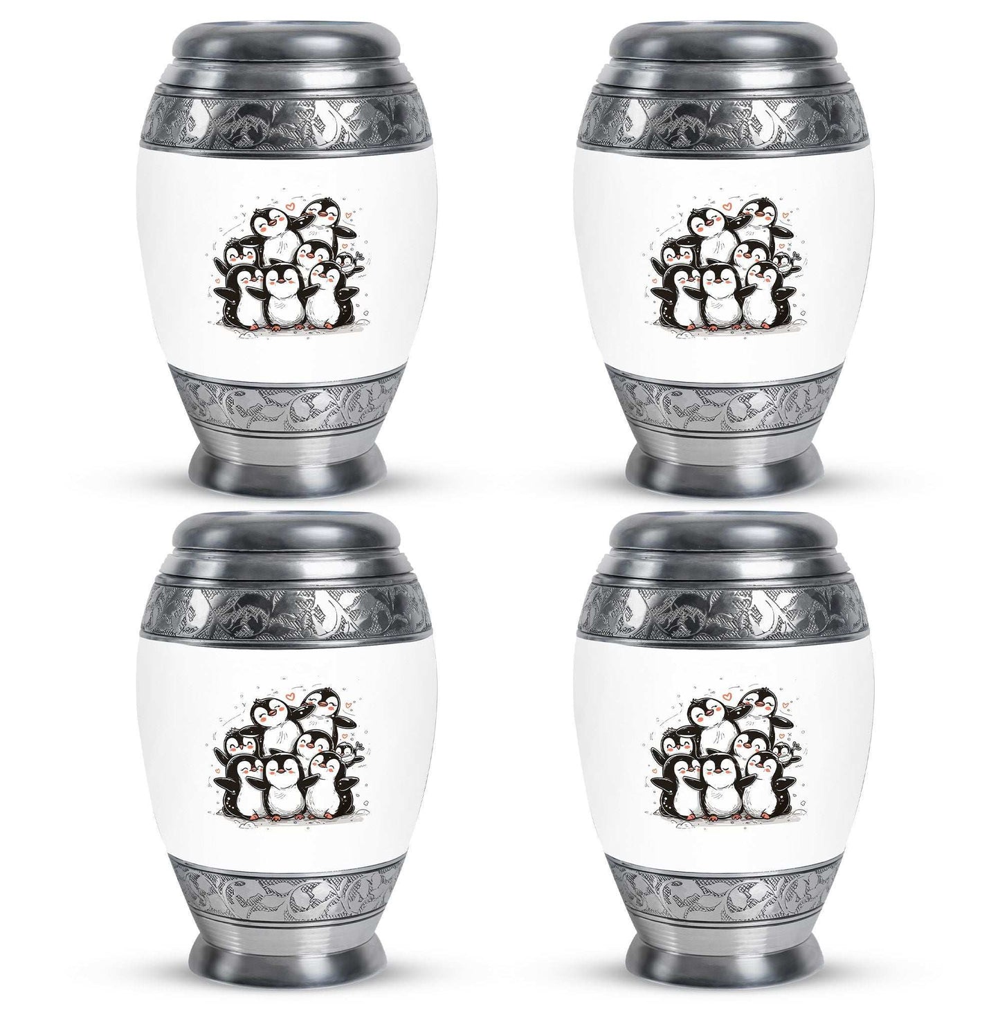 Penguin Theme 3 Inch Keepsake Pack of 4